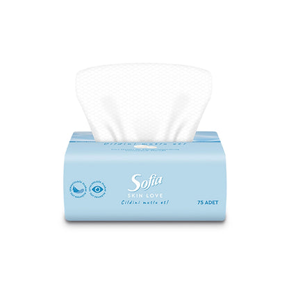 Sofia Skin Love Wipes 75 Pack (Bag Size)