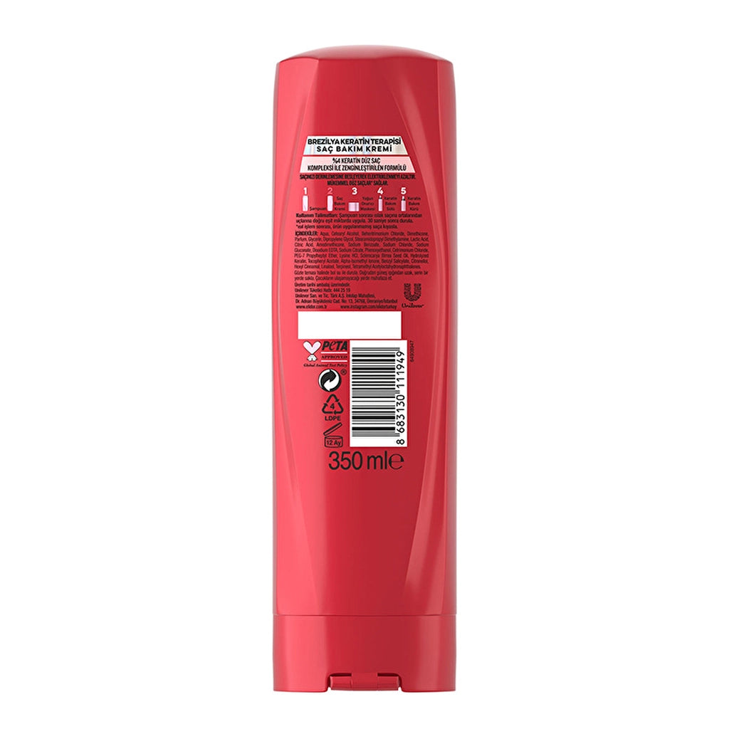 Elidor Brazilian Keratin Therapy Hair Care Cream 350 ml
