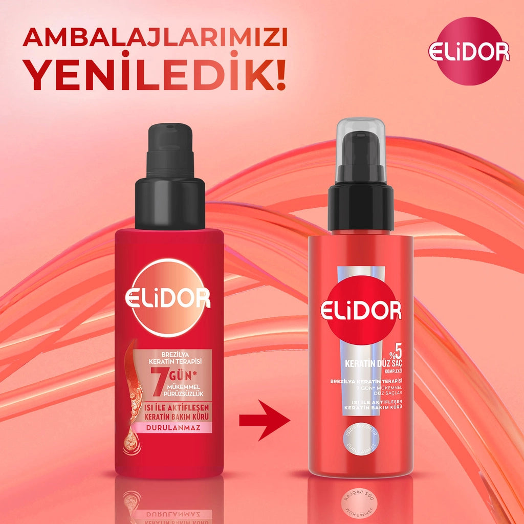 Elidor Brazilian Keratin Therapy Keratin Care Cure 90 ml