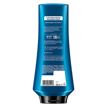 Gliss Aqua Revive Moisturizing Conditioner - with Hyaluron and Seaweed Extract 360 ml