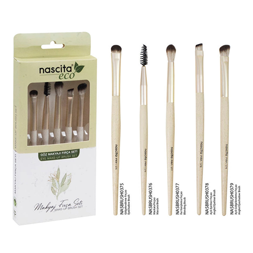 Nascita Eco Eye Makeup Brush Set 74