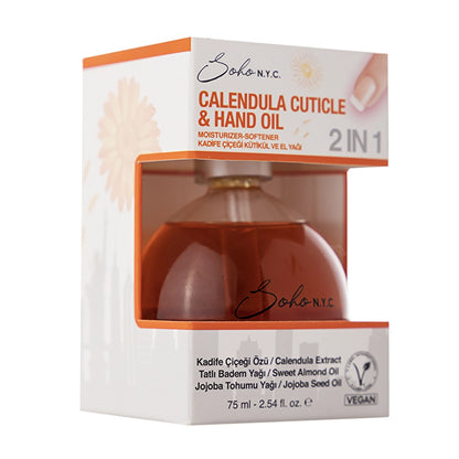 Soho N.Y.C. Cuticle and Hand Oil Calendula Nourishing 75 ml