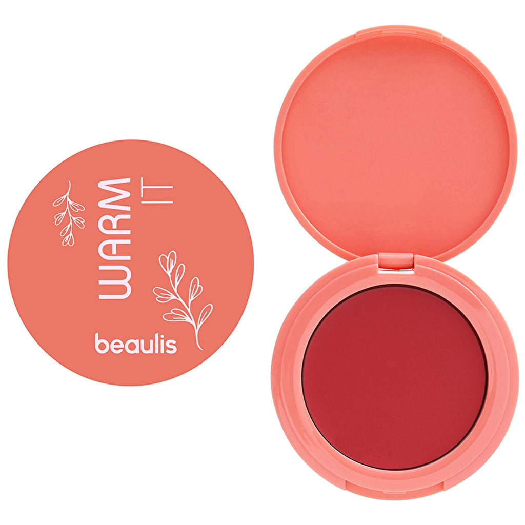 Beaulis Warm It Cream Blush 558 Hot Coral