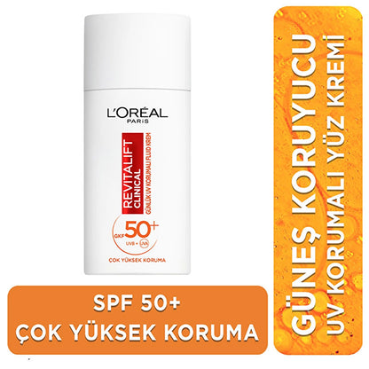 Loreal Paris Revitalift Clinical SPF 50+ Daily High UV Protection Facial Sunscreen 50 ml