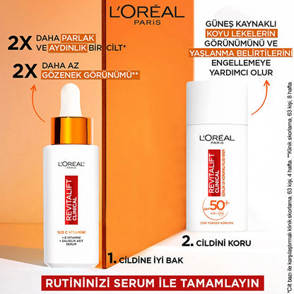 Loreal Paris Revitalift Clinical SPF 50+ Daily High UV Protection Facial Sunscreen 50 ml
