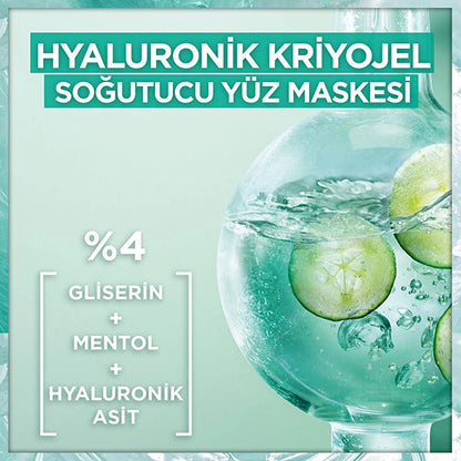 Garnier Hyaluronic Cryogel Anti-Fatigue Cooling Face Mask