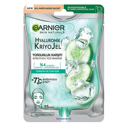 Garnier Hyaluronic Cryogel Anti-Fatigue Cooling Face Mask