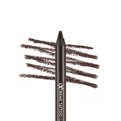Flormar Extreme Tattoo Extra Permanent Matte Gel Eye Pencil 002 Walnut