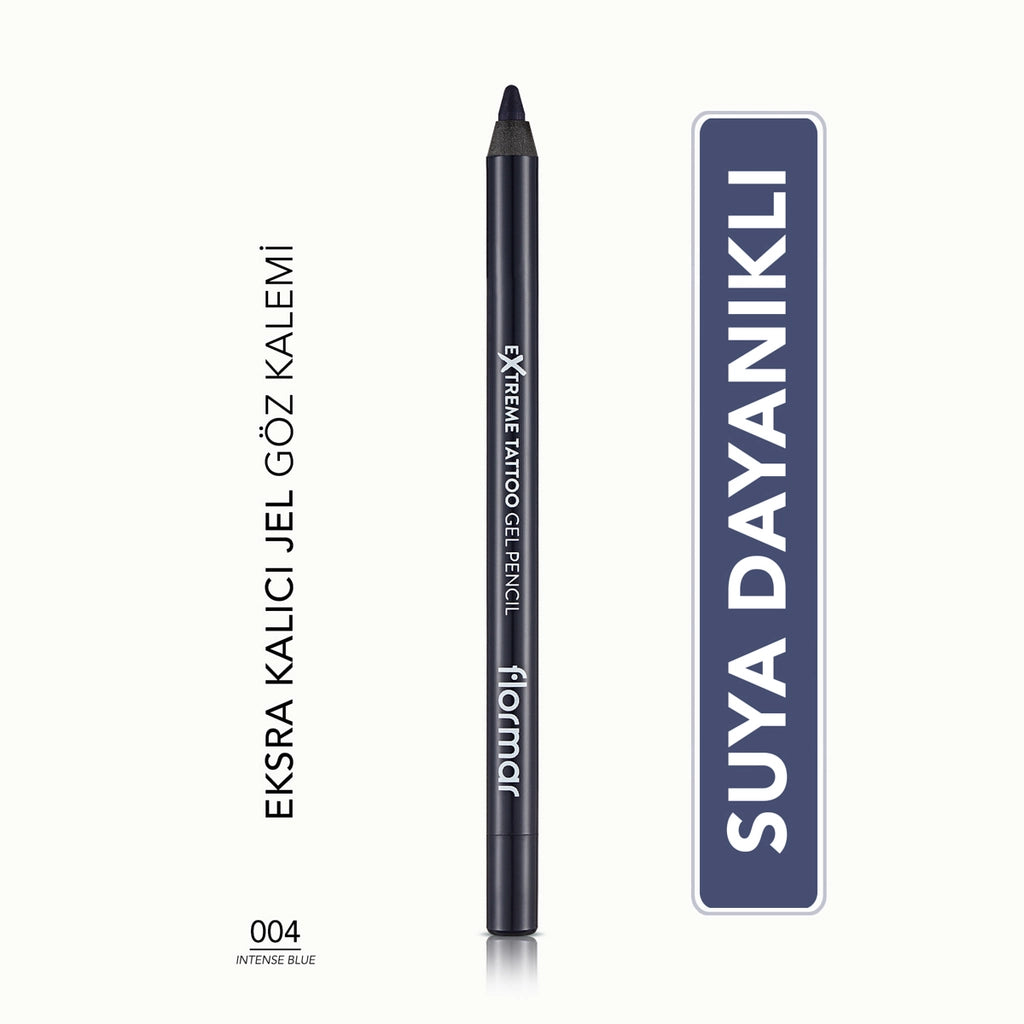 Flormar Extreme Tattoo Extra Permanent Matte Gel Eye Pencil 012 Blue Dream