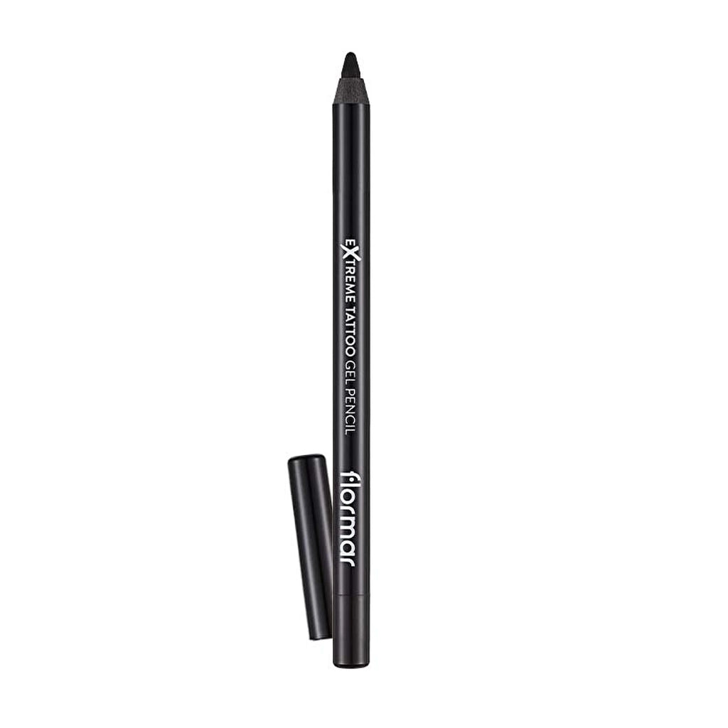 Flormar Extreme Tattoo Extra Permanent Matte Gel Eye Pencil 006 Onyx