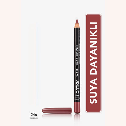 Flormar Waterproof and Intensely Pigmented Matte Lip Pencil 235 Undressed