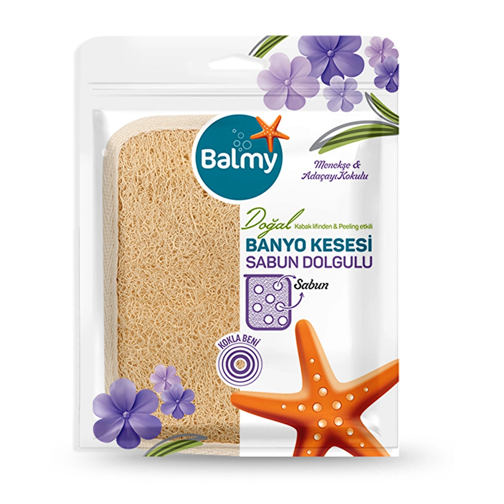 Balmy Natural Soap Filled Bath Scrub