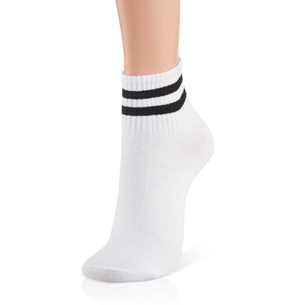 Eklips Striped Socks Black White 2-pack