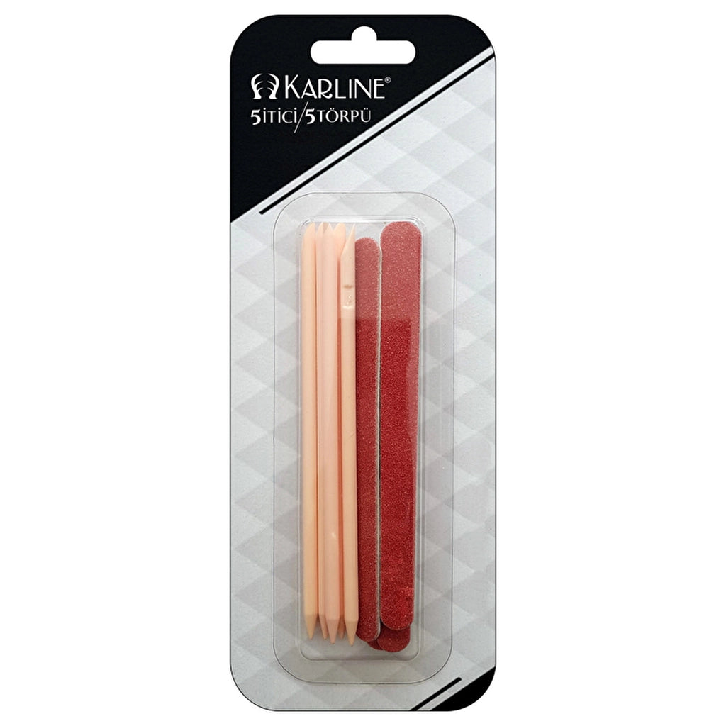 Karline Manicure Stick and File (5+5)