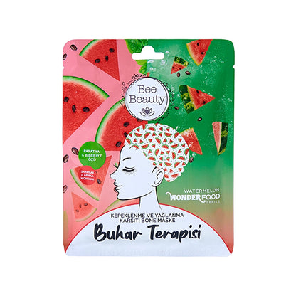 Bee Beauty Wonder Food Watermelon Steam Therapy Anti-Dandruff and Oil Bone Mask