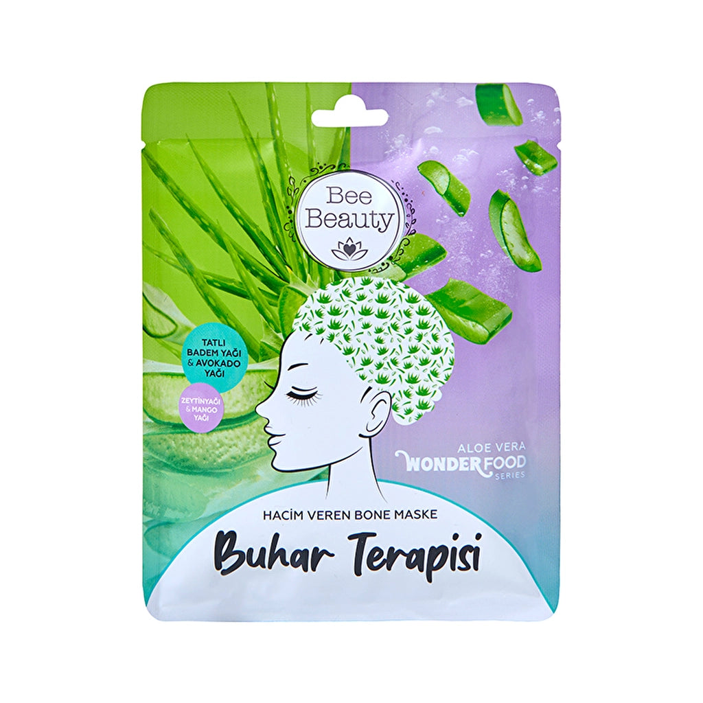 Bee Beauty Wonder Food Aloe Vera Steam Therapy Volumizing Bone Mask