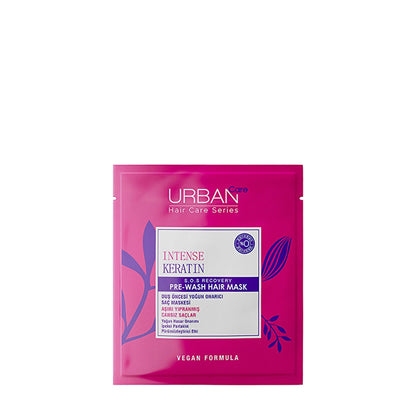 Urban Care Intense Keratin Damage Repair and Shine Pre-Shower Hair Care Mask 50 ml