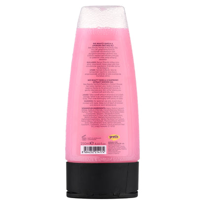 Bee Beauty Shower Gel Vanilla &amp; Raspberry 250 ml