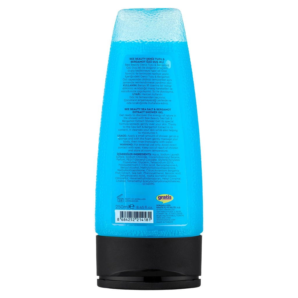 Bee Beauty Shower Gel Sea Salt &amp; Bergamot 250 ml