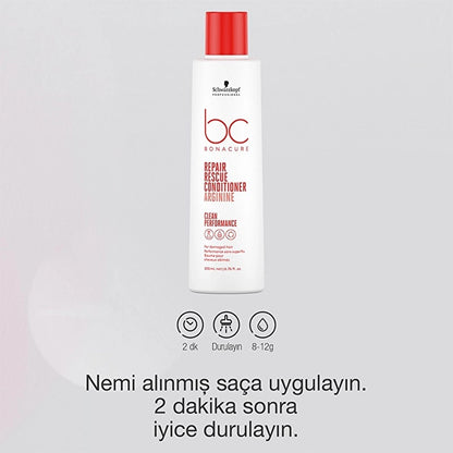 Bonacure Clean Emergency Rescue Conditioner 200 ml