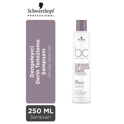 Bonacure Clean Balancing Deep Cleansing Shampoo 250 ml
