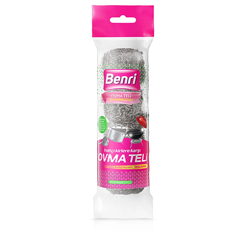 Benri Scouring Wire 4-pack