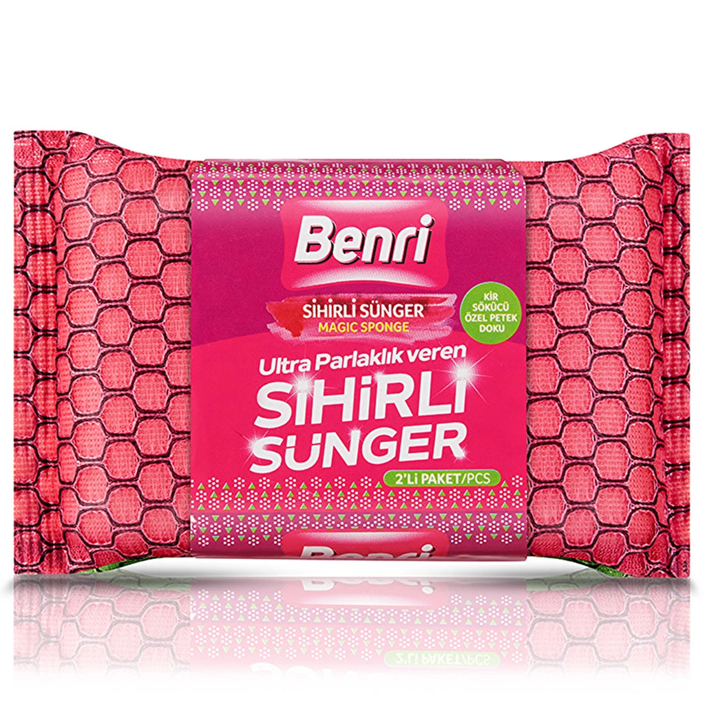 Benri Magic Sponge 2-pack