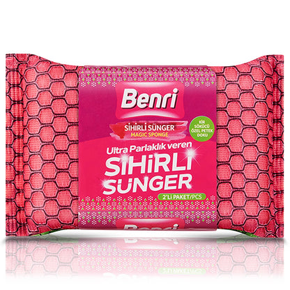 Benri Magic Sponge 2-pack