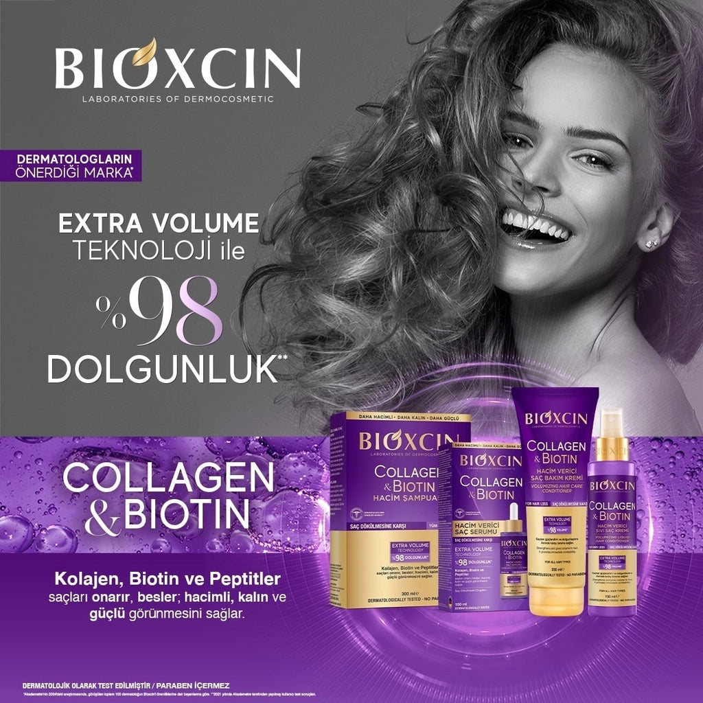 Bioxcin Collagen &amp; Biotin Volume Shampoo 300 ml