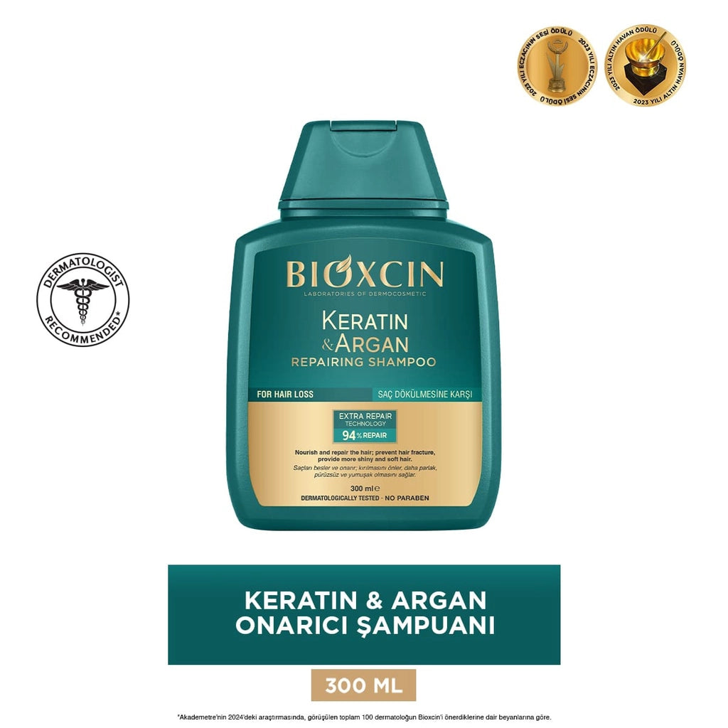 Bioxcin Keratin &amp; Argan Repair Shampoo 300 ml