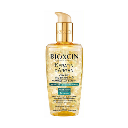Bioxcin Keratin &amp; Argan Repairing Hair Care Oil 150 ml
