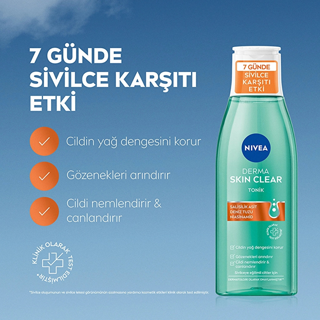 Nivea Derma Skin Clear Anti-Acne Tonic 200 ml