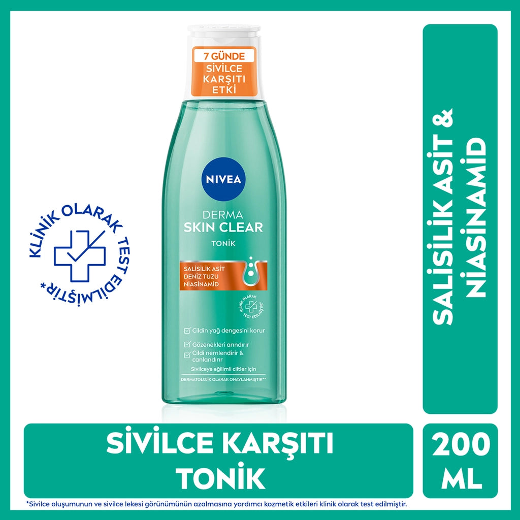 Nivea Derma Skin Clear Anti-Acne Tonic 200 ml