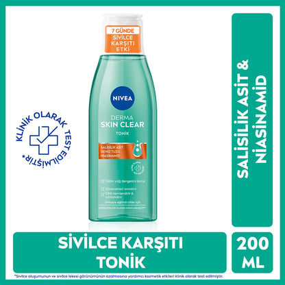 Nivea Derma Skin Clear Anti-Acne Tonic 200 ml