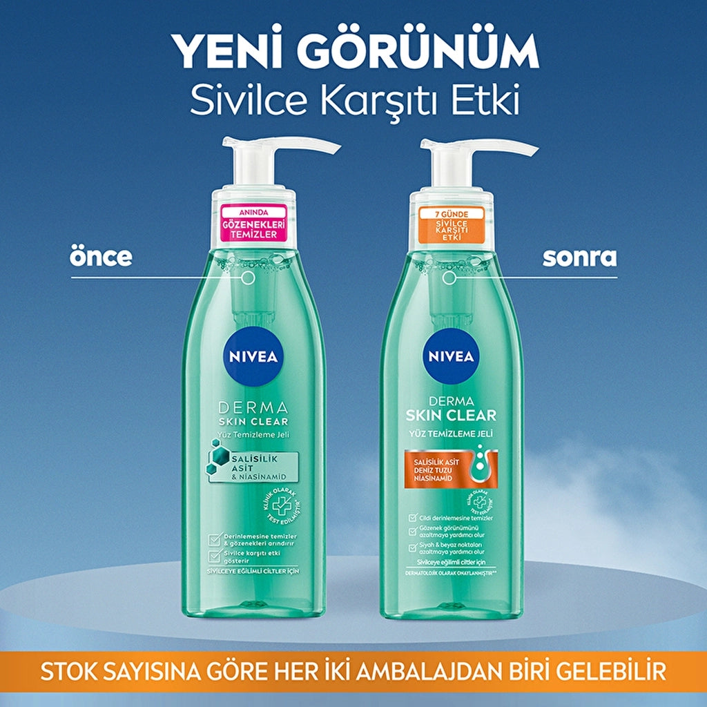 Nivea Derma Skin Anti-Acne Facial Cleansing Gel 150 ml
