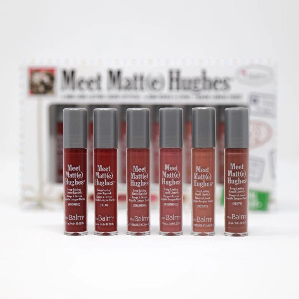 theBalm Meet Matte Hughes Special Delivery 6-Piece Lipstick Set