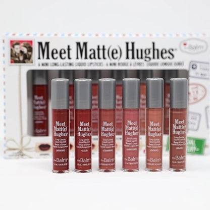 theBalm Meet Matte Hughes Special Delivery 6-Piece Lipstick Set
