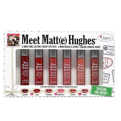 theBalm Meet Matte Hughes Ms. Nude York 6-Piece Lipstick Set