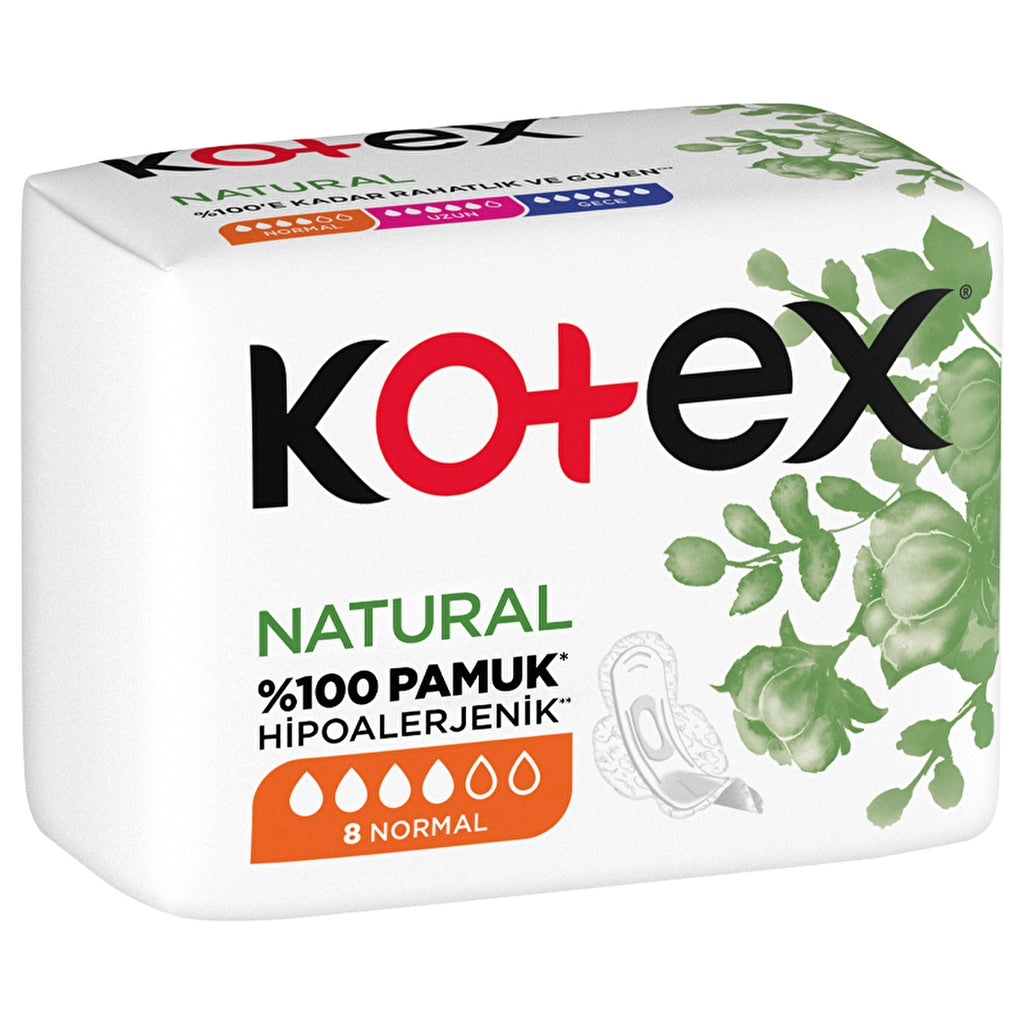 Kotex Natural Ultra Single Normal Hygienic Pads 8 Pack