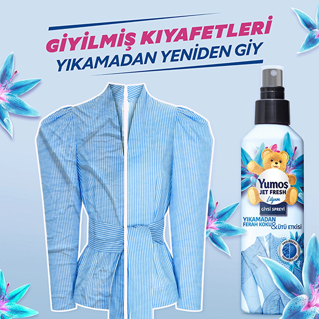 Yumoş Jet Fresh Spray Lilium 200 ml
