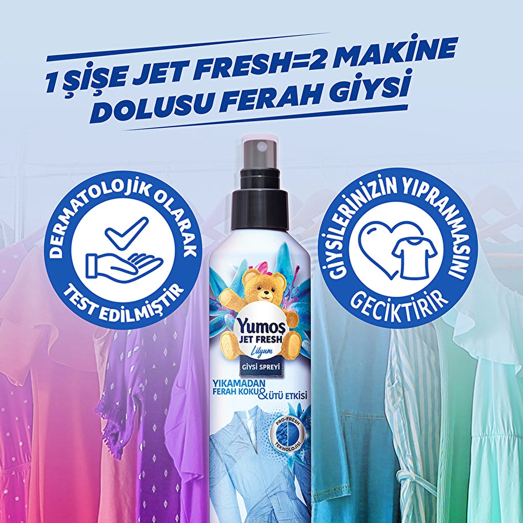 Yumoş Jet Fresh Spray Lilium 200 ml