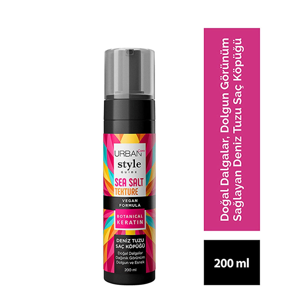 Urban Care Style Guide Sea Salt Hair Mousse 200 ml