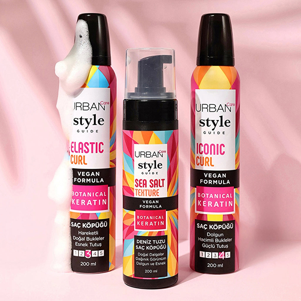 Urban Care Style Guide Iconic Curl Hair Mousse 200 ml