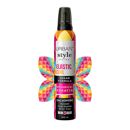 Urban Care Style Guide Elastic Curl Hair Mousse 200 ml