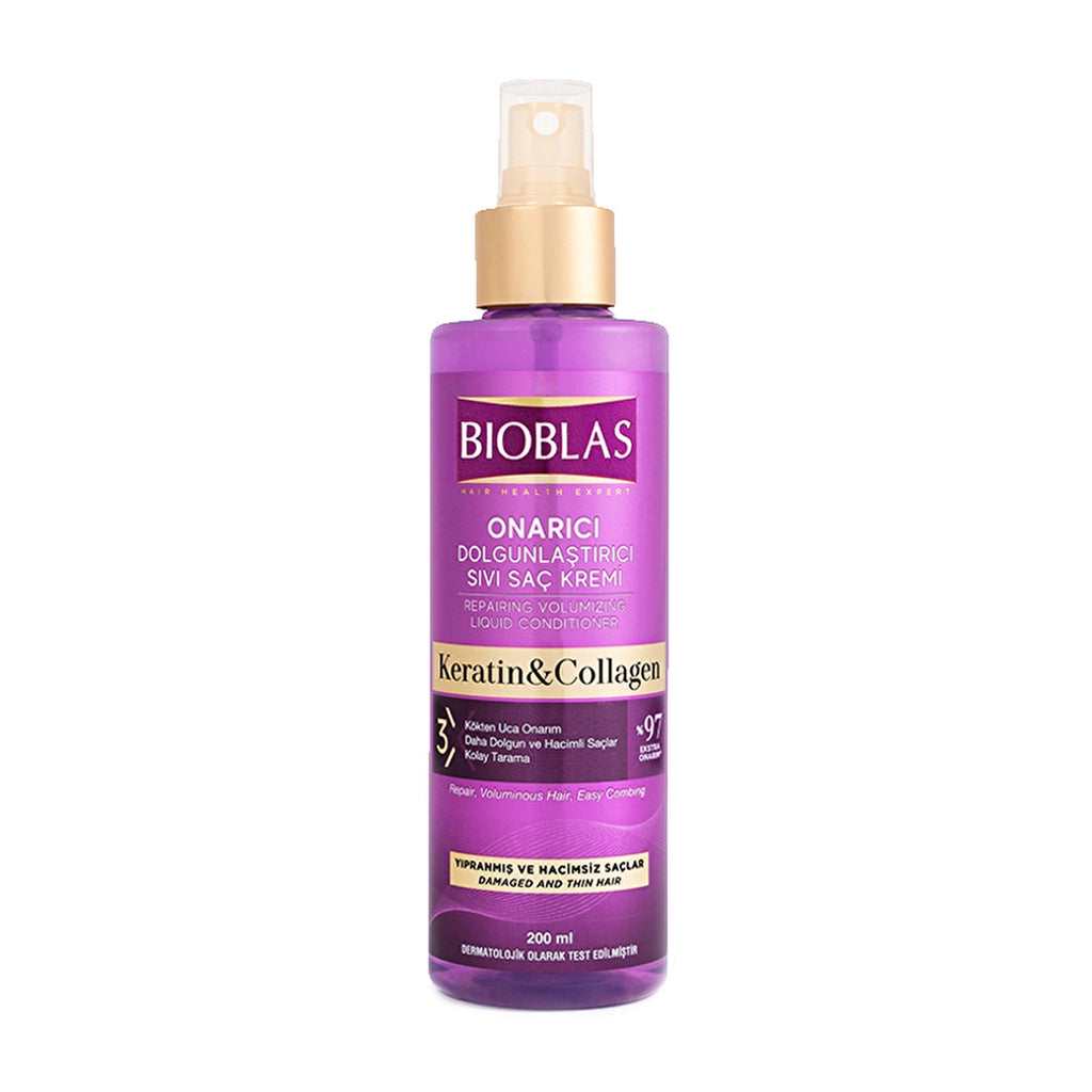 Bioblas Collagen &amp; Keratin Liquid Conditioner 200 ml