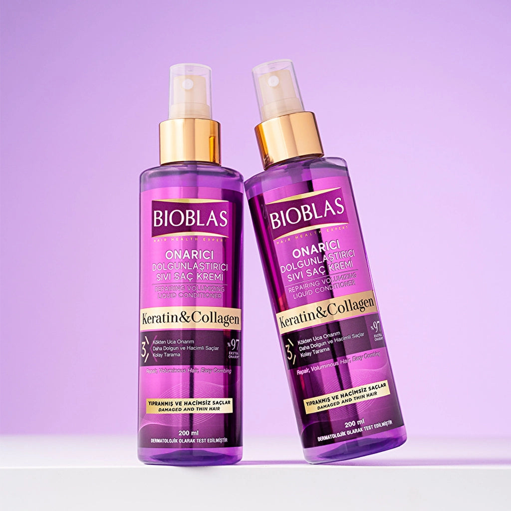 Bioblas Collagen &amp; Keratin Liquid Conditioner 200 ml