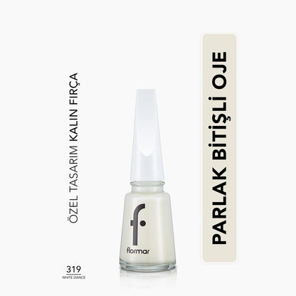 Flormar Nail Enamel Intensely Pigmented Nail Polish 352 Blackstar Red