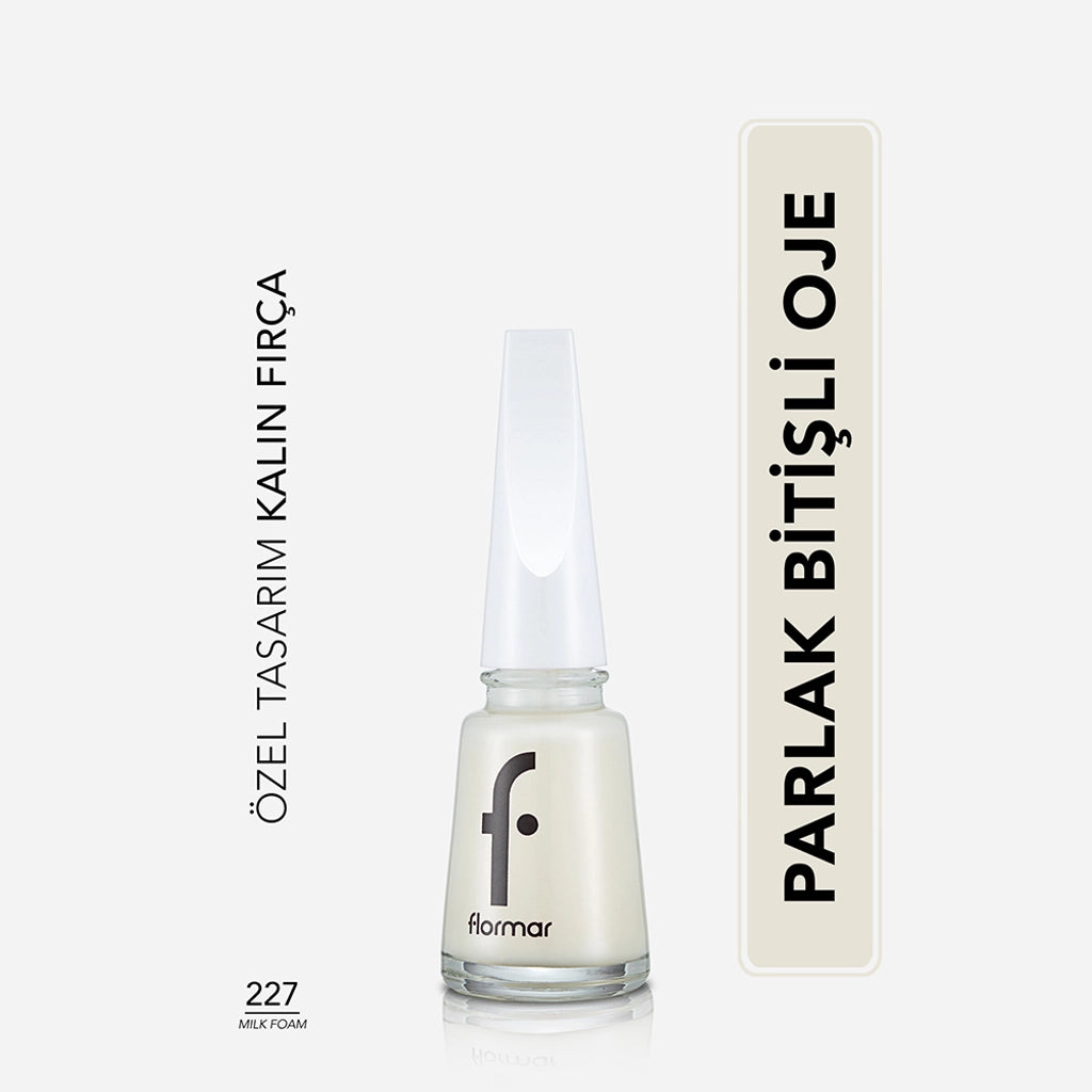 Flormar Nail Enamel Intensely Pigmented Nail Polish 406 Dark Red