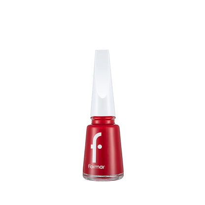 Flormar Nail Enamel Intensely Pigmented Nail Polish 321 Red Flag