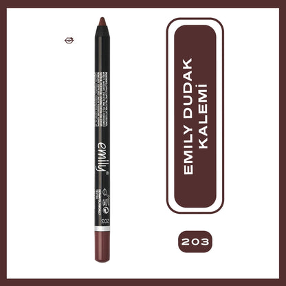 Emily Long Lasting Lip Pencil Lip Pencil 203